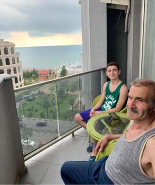 Апарт-отели ORBI SEA TOWERS Батуми Семейный номер с видом на море-17